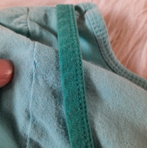 Floral Flowy Empre Tie Back Top - Picture 4 of 5